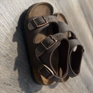 Kids Brown Birkenstock Sandals